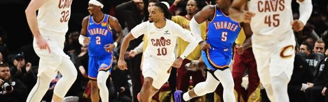 欧冠赛程-巅峰之战骑士终结雷霆15连胜！请别再小看联盟第一